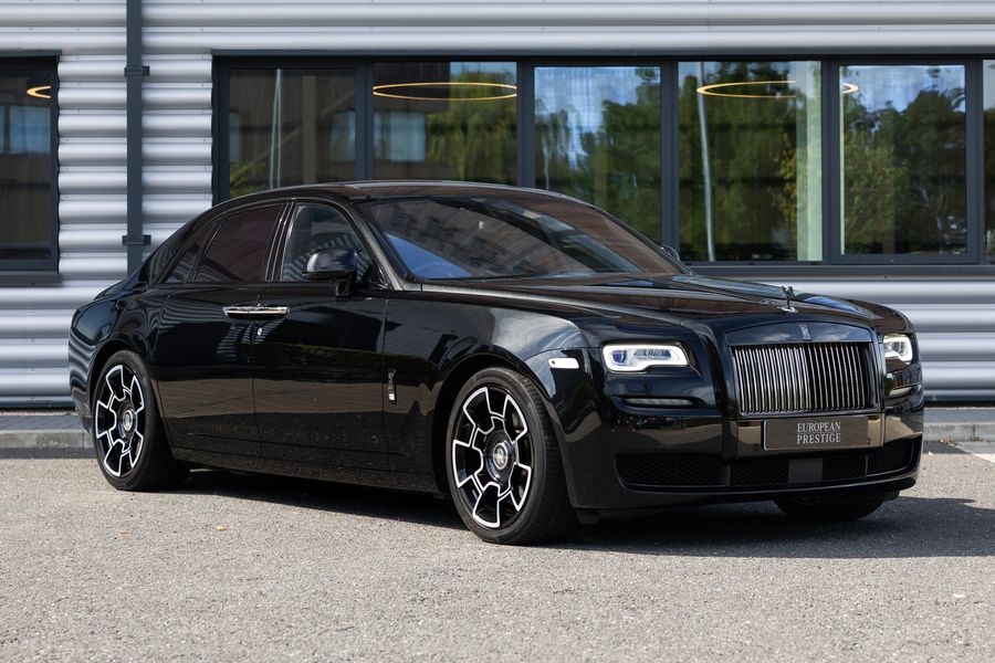 2017 Rolls-Royce Ghost Black Badge car for sale on website designed and built by racecar